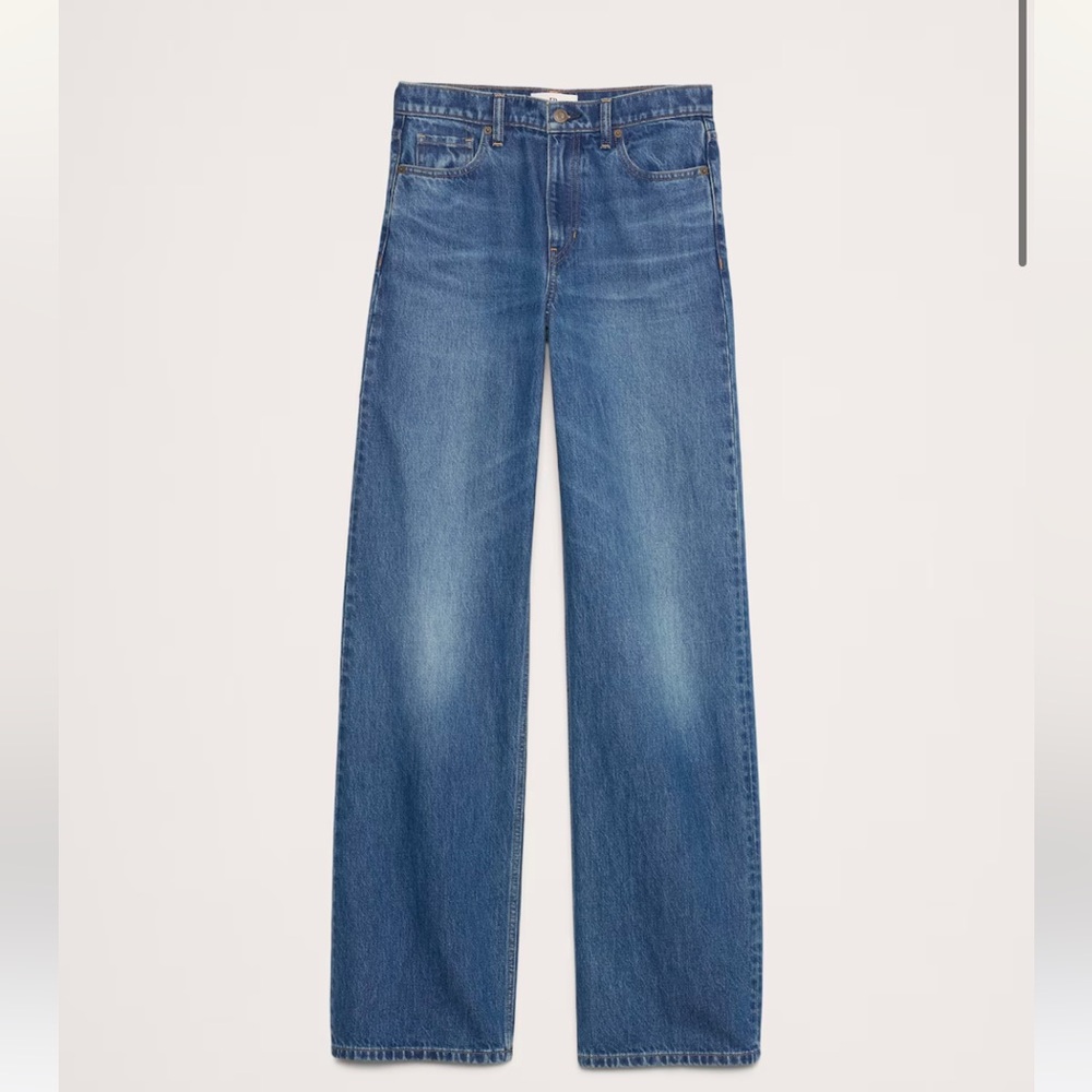 Banana Republic Icon Classic Wide Leg Jean